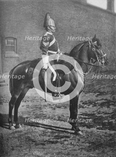 'Sergeant, 2nd Dragoon Guards (Queen's Bays)', c1880. Artist: Gregory & Co.