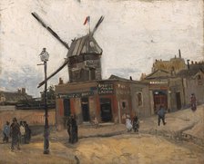 Moulin de la Galette, 1886. Creator: Gogh, Vincent, van (1853-1890).