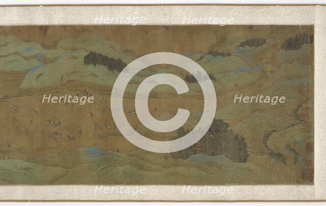 Treaty at the Bian Bridge, Ming dynasty, 16th-17th century. Creator: Unknown.