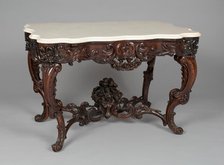 Table, 1856/61. Creator: John Henry Belter & Co.