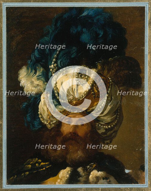 Ambassador of the Mogol, 1748. Creator: Vien, Joseph Marie (1716-1809).