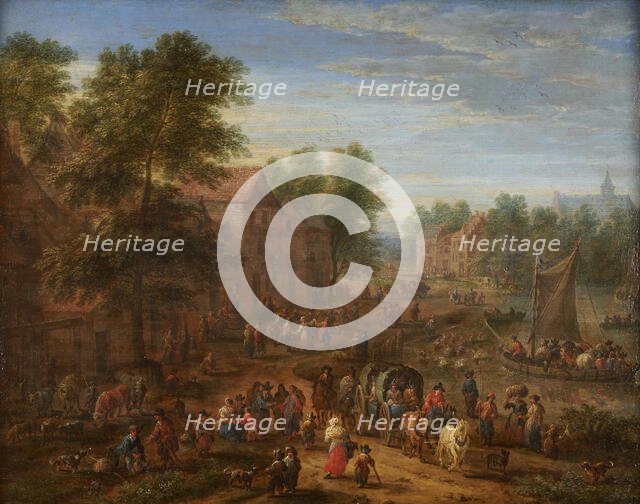 La kermesse, between 1660 and 1700. Creator: Mathys Schoevaerdts.