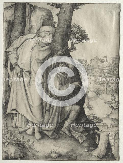 Susanna and the Two Elders, c. 1508. Creator: Lucas van Leyden (Dutch, 1494-1533).