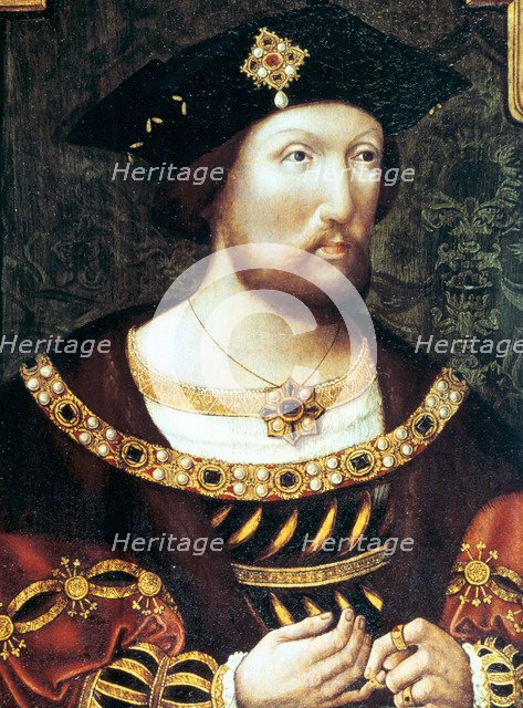 Henry VIII, King of England and Ireland, c1520. Artist: Anon