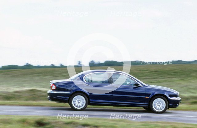 2001 Jaguar X type 2.5. Artist: Unknown.