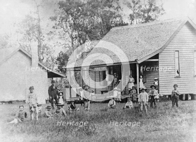 Loganholme, Queensland, One Teacher School, 1895. Creator: Unknown.