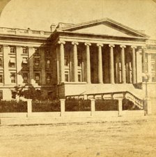 'Treasury Department, Washington, D.C.', c1880s.  Creator: Unknown.