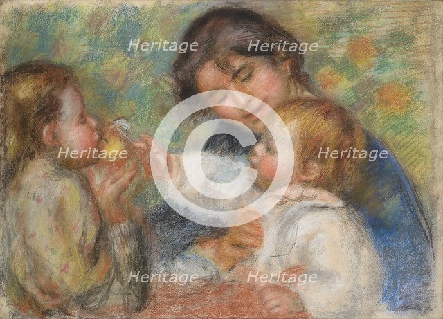 Child with an Apple (Gabrielle, Jean Renoir and a Little Girl), c. 1895.