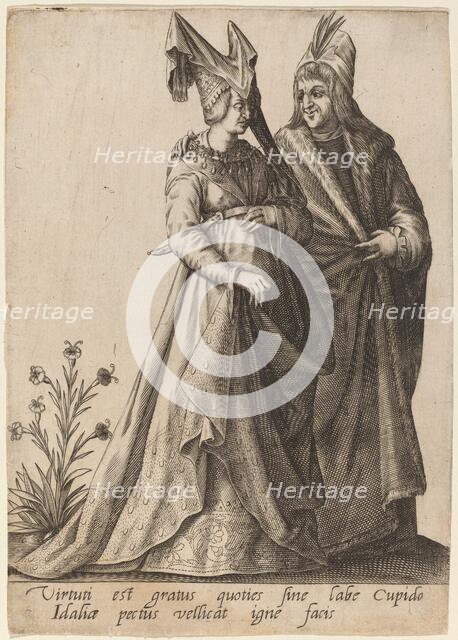 Virtui est gratus quoties..., 1597. Creator: Robert Boissard.