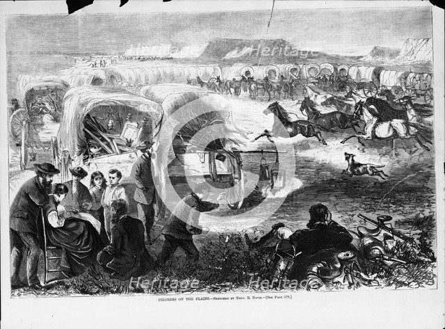 The Westward Expansion, 1869.