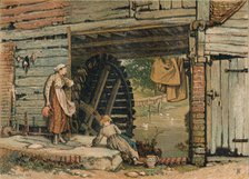 'A Surrey Water-Mill', mid-late 19th century. Creator: Unknown.