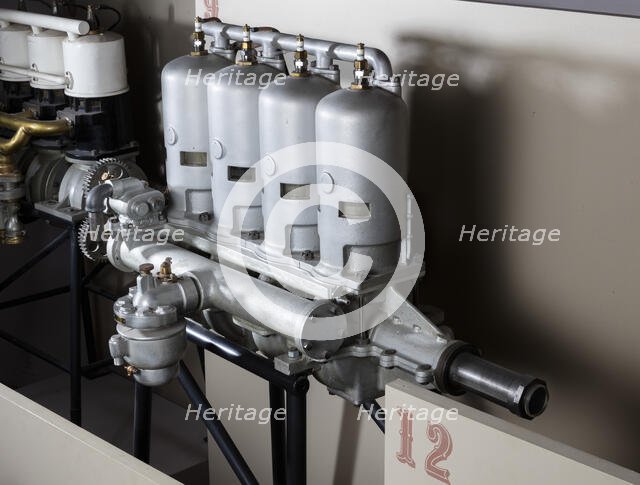 Roberts 4X, In-line 4 Engine, 1911. Creator: Roberts Motor Company.