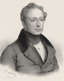 Portrait of the composer Vincenzo Bellini (1801-1835), 1835.