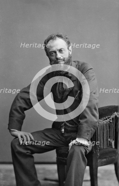 Portrait of Ludovic-Napoléon Lepic (1839-1889).