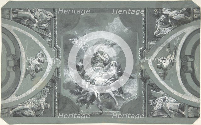 Study for the Decoration of a Vault, 1754-1815. Creator: Carlo Alberto Baratta.