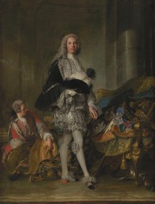 Armand de Vignerot du Plessis (1696-1788), Duke of Richelieu, Marshal of France, 1732. Creator: Nattier, Jean-Marc (1685-1766).