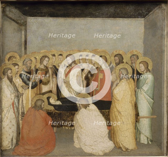 The Death of the Virgin, ca 1335. Artist: Maso di Banco (?-1348)