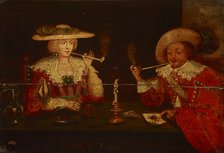 Genre Scene, 17th-18th centuries. Creator: Unknown.