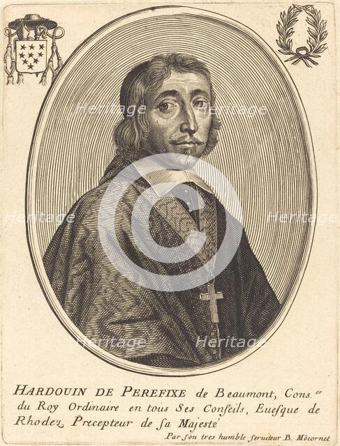 Hardouin de Beaumont de Perefixe. Creator: Balthasar Moncornet.