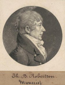 John Moncreif, 1808-1809. Creator: Charles Balthazar Julien Févret de Saint-Mémin.