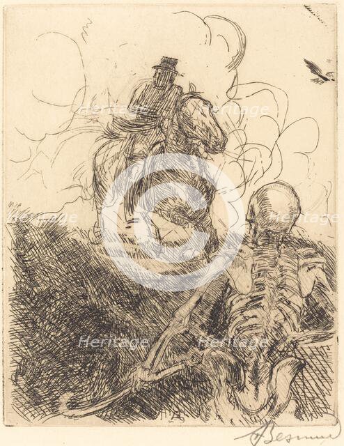 The Obstacle (L'obstacle), 1900. Creator: Paul Albert Besnard.