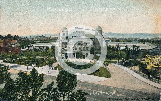 'Pleasure Gardens Theatre, Folkestone', late 19th-early 20th century. Artist: Unknown.
