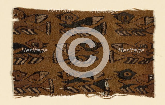 Fragment, Peru, A.D. 1000/1476. Creator: Unknown.