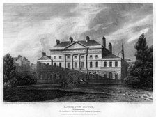 Lansdowne House, Westminster, London, 1815.Artist: J Shury