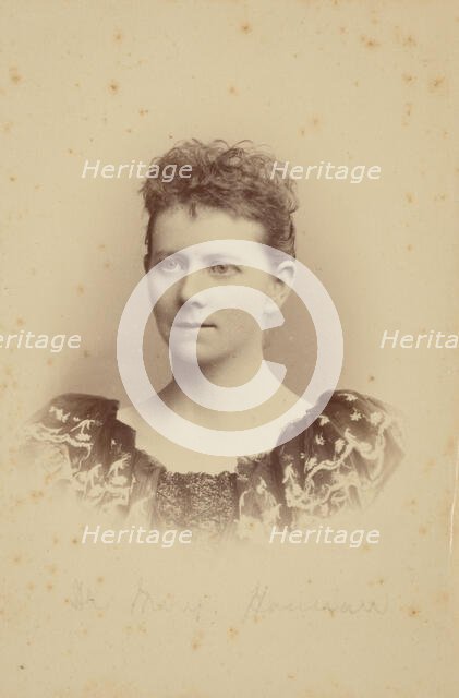 Mary Hannan, c1880s. Creator: Simla Cowell.