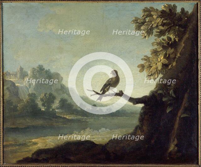 Paysage avecun oiseau, 1730. Creator: Jean-Baptiste Oudry.