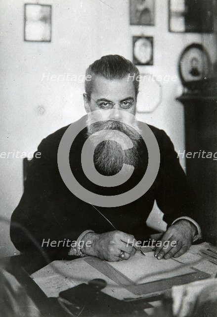 Boris Modzalevsky, Russian philologist, early 20th century. Artist: Unknown