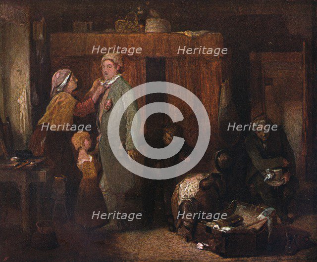 'The Wedding-Day', c1845 (1904). Artist: William Mulready.