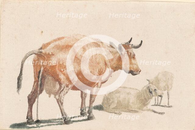 The Pissing Cow, 1690s. Creator: Johann Teyler.