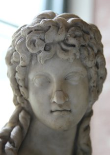 Head of a half figure of Eros, 2nd century. Artist: Unknown
