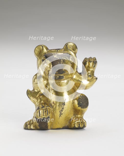 Support in the form of a bear, Han dynasty, 206 BCE-220 CE. Creator: Unknown.