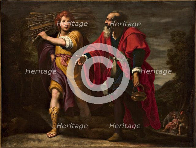 Abraham and Isaac: "So the two of them went together", c1640. Creator: Rosselli, Matteo (1578-1650).