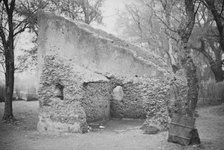 Ruins of supposed Spanish mission, Georgia, 1935. Creator: Walker Evans.