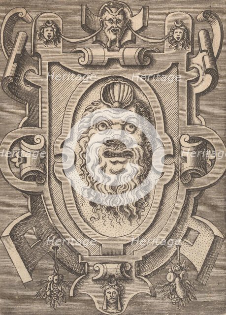 Targhe ed altri ornati di varie e capricciose invenzioni (Cartouches and other ornaments o..., 1773. Creator: Unknown.