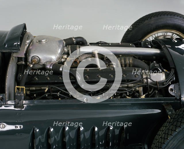 1950 BRM V16 engine. Creator: Unknown.