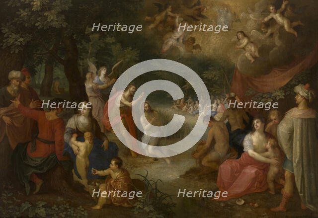 The Baptism of Christ. Creator: Jan van Balen.