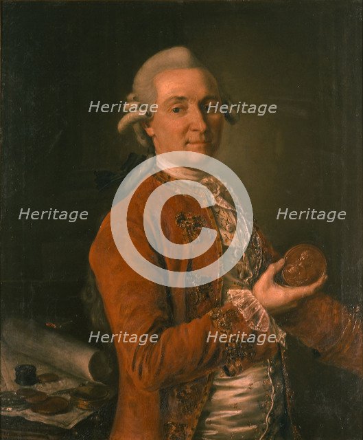 Portrait of Georg Thomas von Asch (1729-1807), 1780. Artist: Golovachevsky, Kirill Ivanovich (1735-1823)
