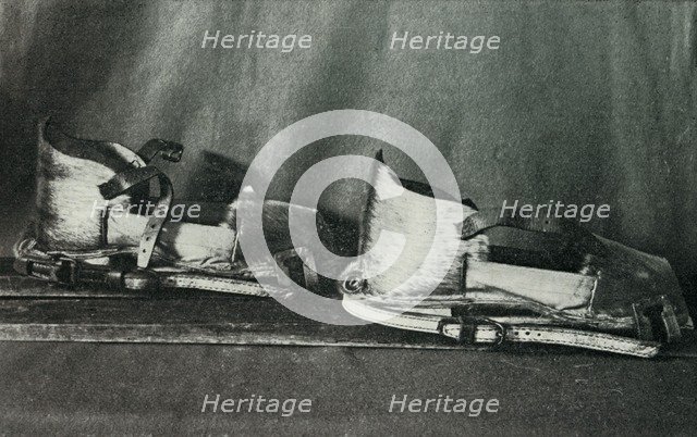 'Ski Shoes For Use with Finnesko', c1910–1913, (1913). Artist: Herbert Ponting.