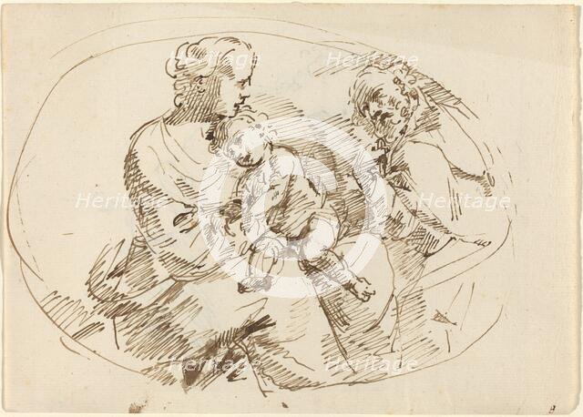 Holy Family [recto]. Creator: Donato Creti.