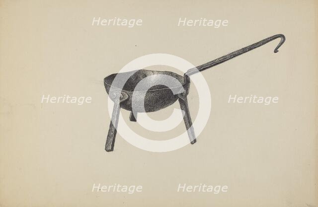 Sauce Pan, c. 1938. Creator: Roy Weber.