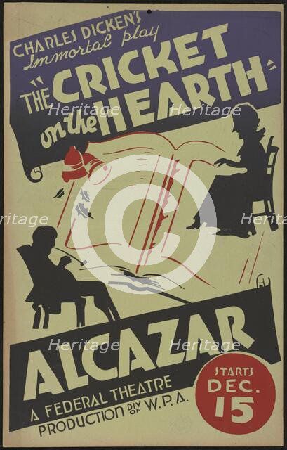 The Cricket on the Hearth, San Francisco, 1937. Creator: Unknown.