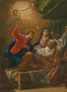 Death of Saint Joseph, 1760-1780. Creator: Unknown.