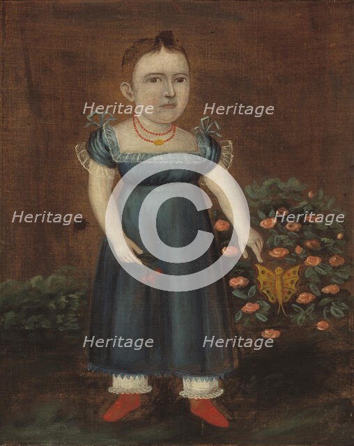Portrait of Adelia Ellender, ca. 1803-1805. Creator: Joshua Johnson.