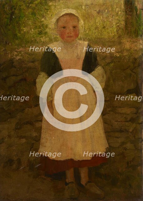 Girl in the Open Air, c1900. Creator: Unknown.