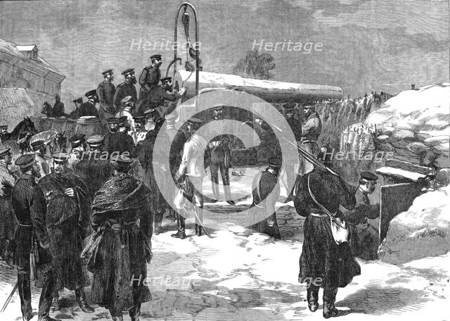 Visit of the German Prince Imperial (Crown Prince of Prussia) to Mont Valerién, 1871. Creator: Unknown.