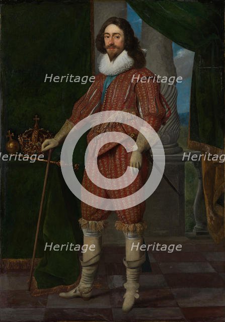 Charles I (1600-1649), King of England, 1629. Creators: Daniel Mytens, King Charles I.